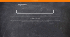 Desktop Screenshot of dickpedia.com